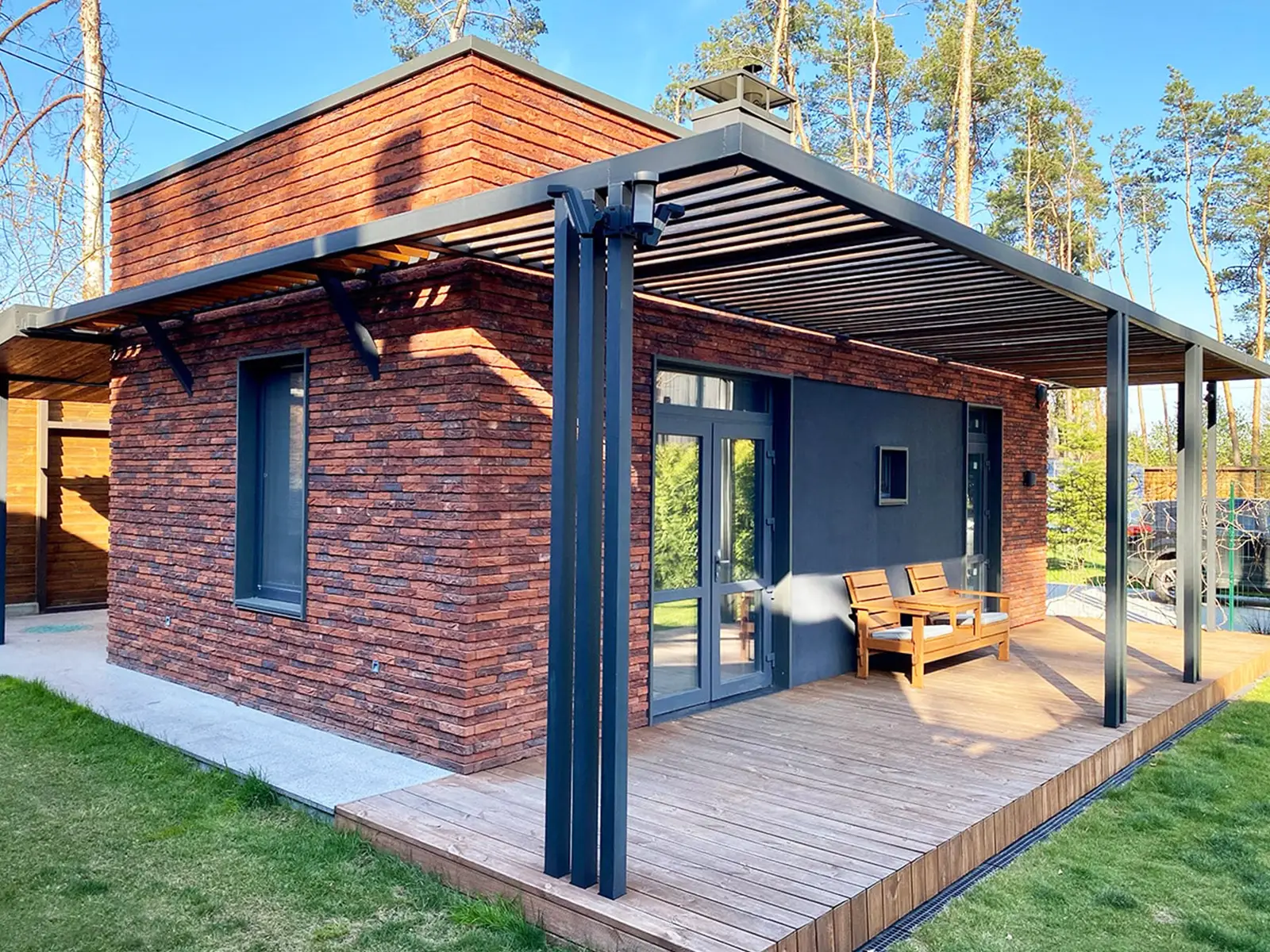 Tiny House 60 kvm - modulhus, SIP konstruktion, præfabrikeret hus